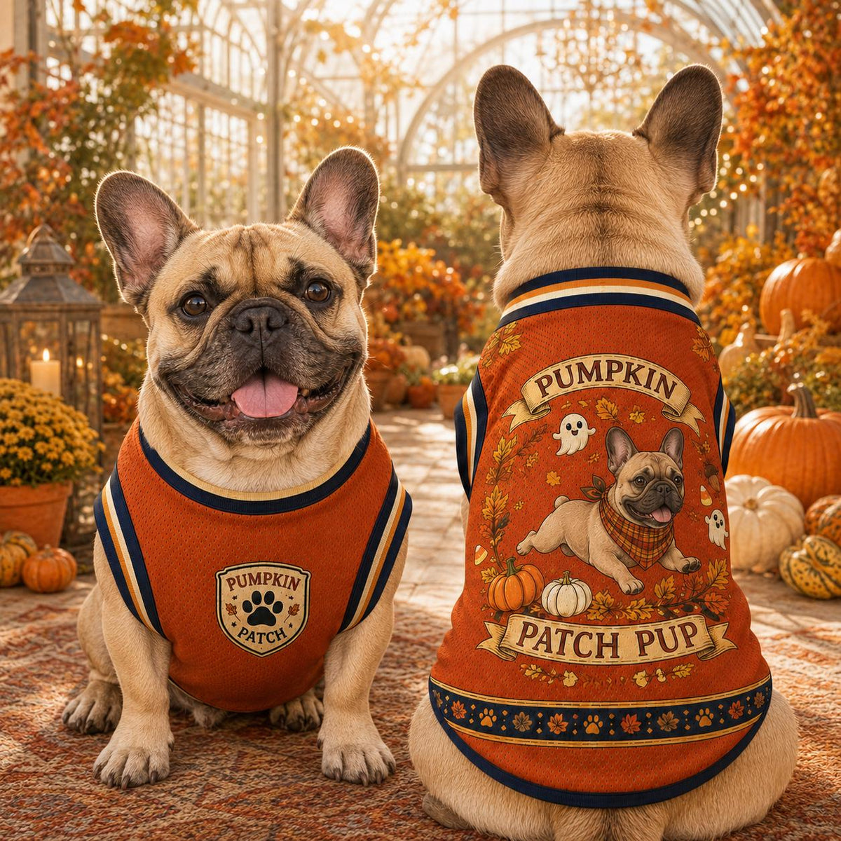 Pumpkin Patch Dog Jersey, Halloween Dachshund Shirt, Fall Pet Tank Top, Spooky Sausage Dog Outfit, Autumn Pet Gift