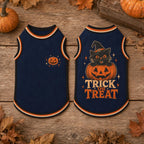 Trick or Treat Pet Jersey, Halloween Dog Shirt, Black Cat Pumpkin Costume, Spooky Pet Sports Top, Fall Pet Outfit, Pet Lover Gift