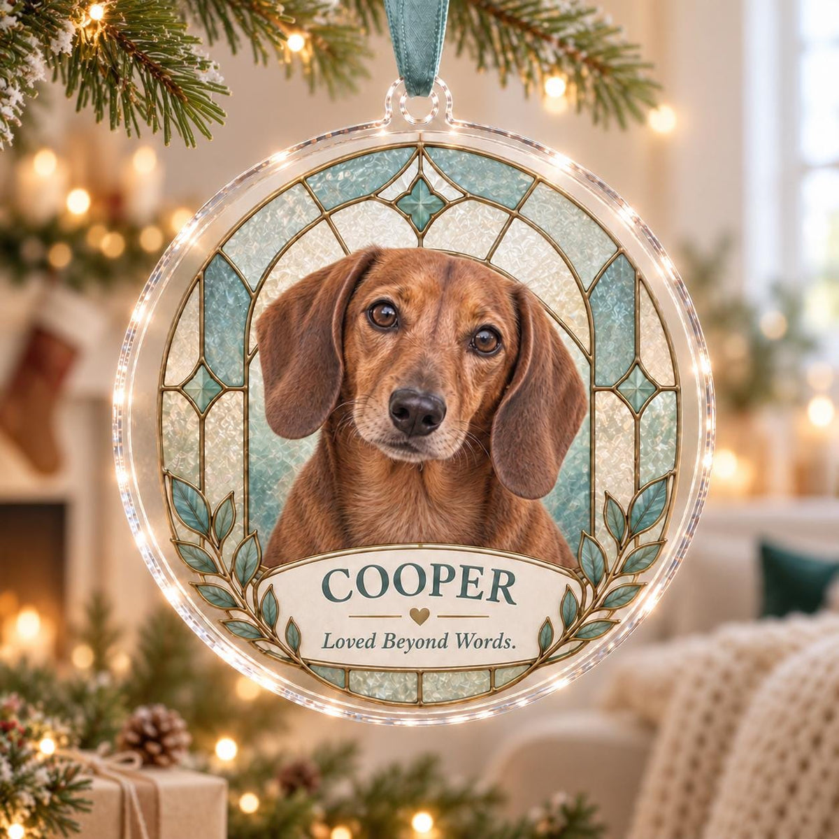 Cat Memorial Ornament, Personalized Pet Photo Acrylic Keepsake, Custom Name Sympathy Gift, Loss of Cat Remembrance Decor