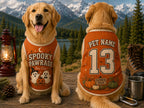 Spooky Pawrade Pet Jersey, Custom Name Number Dog Shirt, Boo Crew Ghost Outfit, Pumpkin Patch Fall Costume, Halloween Pet Gift