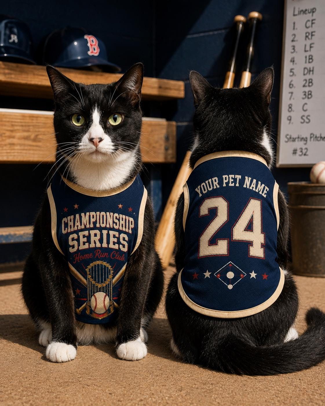 Custom Pet Sports Jersey, Personalized Dog Name Number Shirt, Championship Game Day Outfit, Home Run Puppy Top, Baseball Fan Gift