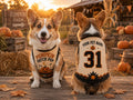 Pumpkin Patch Pup Pet Jersey, Personalized Dog Name Number Shirt, Halloween Dog Costume, Fall Pet Outfit, Pumpkin Lover Gift