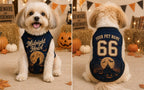 Midnight Howl Pet Jersey, Personalized Dog Name Number Shirt, Werewolf Halloween Costume, Full Moon Pumpkin Outfit, Spooky Pet Gift