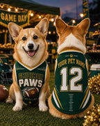 Gridiron Paws Pet Jersey - Custom Dog Name Number Shirt - image 5
