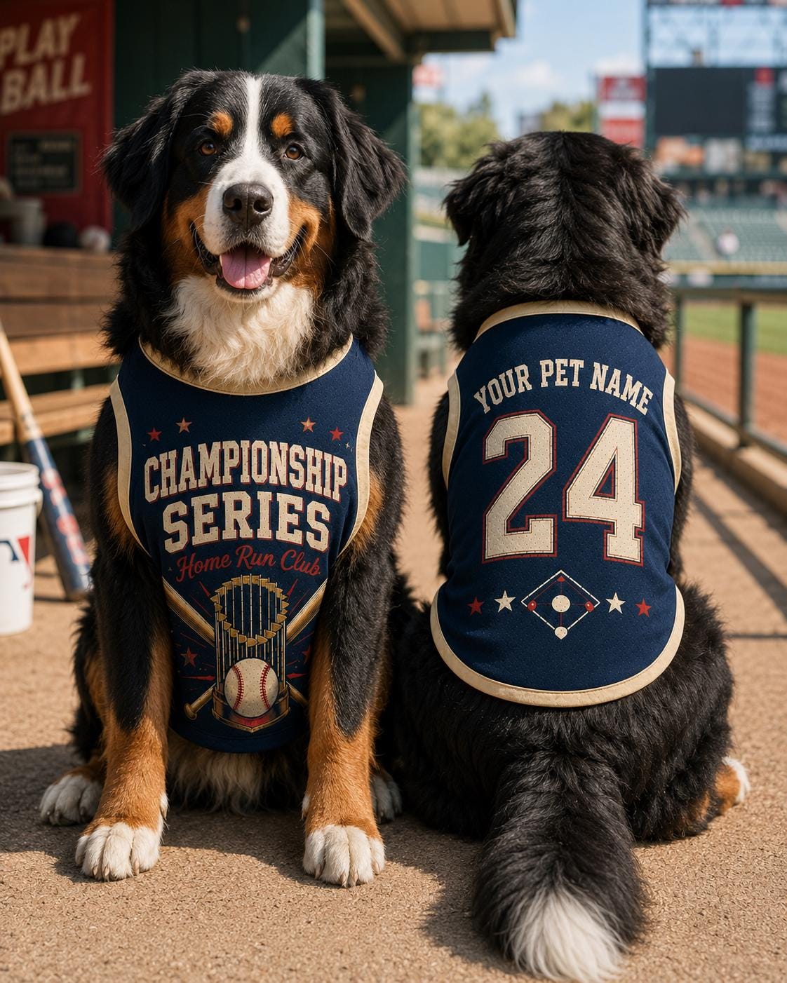 Custom Pet Sports Jersey - Personalized Dog Name Number Shirt - image 3