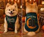 Spooky Paws Pet Jersey - Personalized Dog Cat Name Number Shirt - image 3