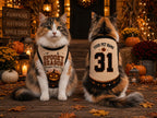 Spooky Season Pet Jersey - Personalized Pumpkin Patch Pup Shirt