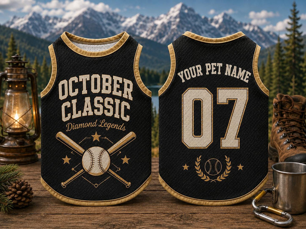 Personalized Pet Sports Jersey - Custom Dog Name Number Shirt - image 6