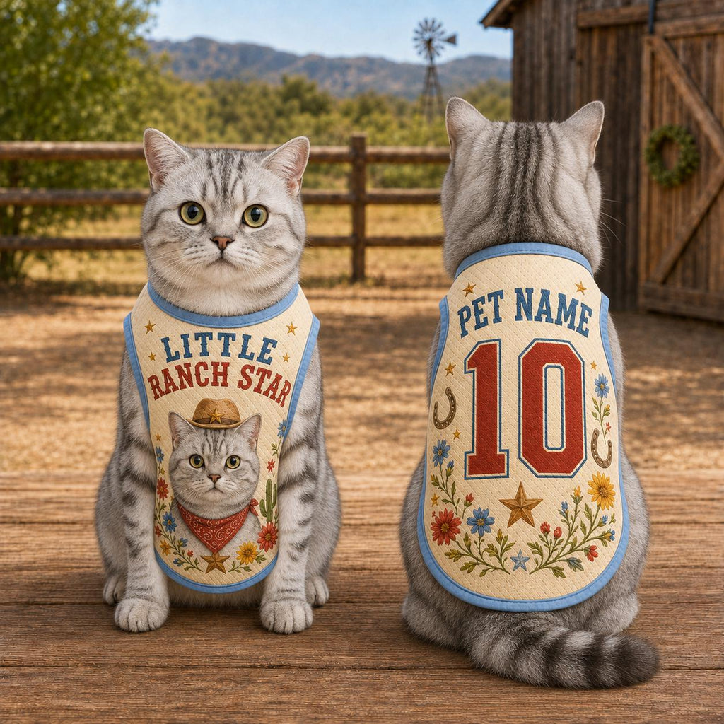 Western Ranch Dog Jersey - Personalized Cowboy Pet Shirt - image 3