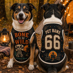 Bone To Be Wild Pet Jersey - Personalized Dog Name Number Shirt - image 4