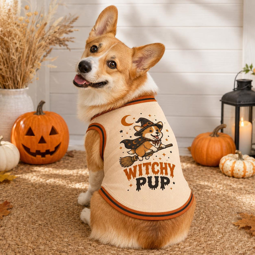 Witchy Pup Pet Jersey - Halloween Dog Shirt - image 2