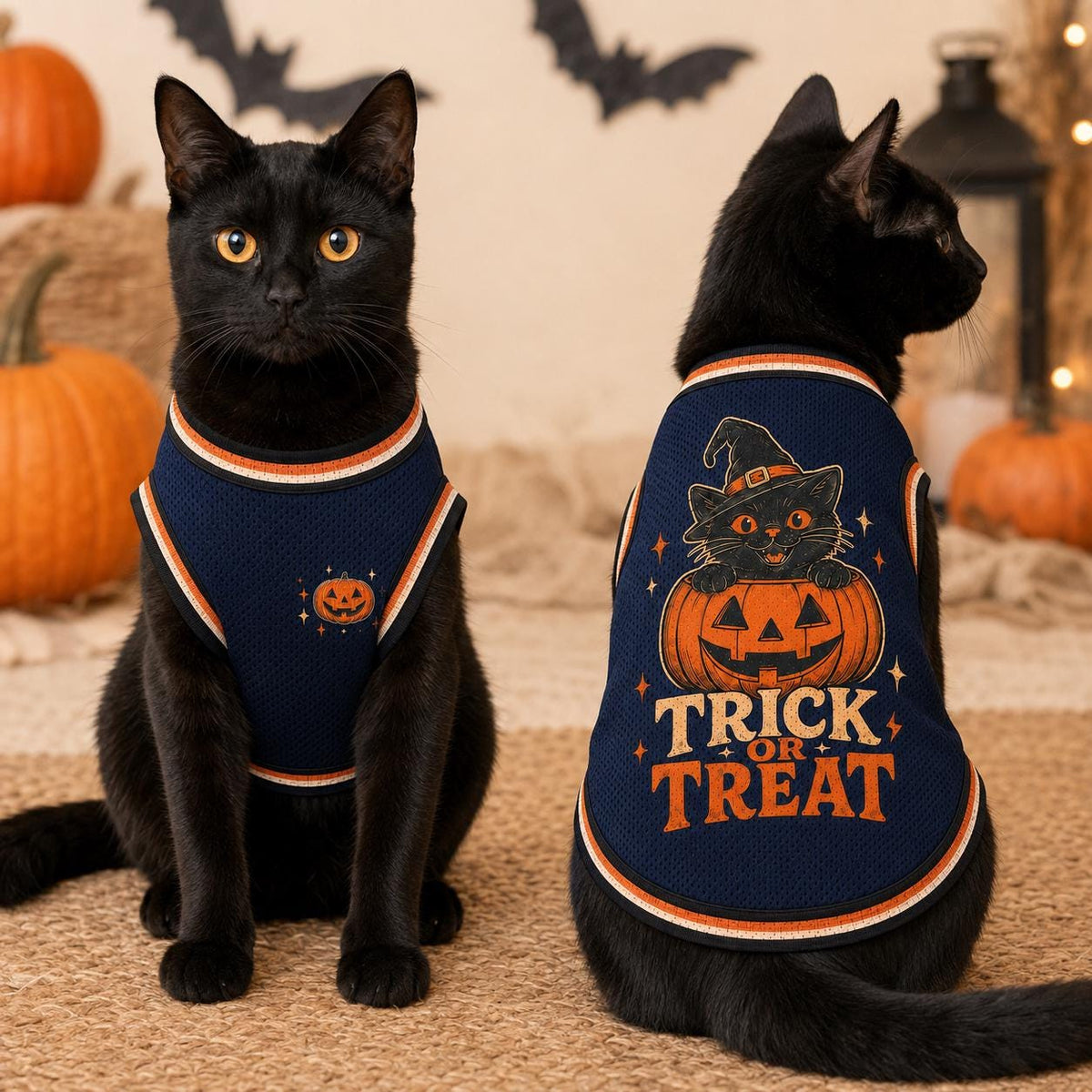 Trick or Treat Pet Jersey - Halloween Dog Shirt - image 4