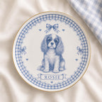 Personalized Dog Ceramic Dish - Custom Pet Name Plate - image 4