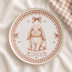 Personalized Dog Ceramic Dish - Custom Pet Name Plate - image 2