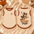 Witchy Pup Pet Jersey - Halloween Dog Shirt - image 5