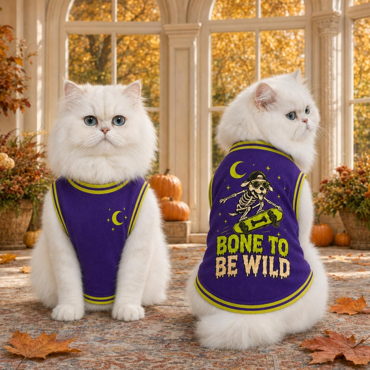 Bone To Be Wild Pet Jersey - Halloween Dog Shirt