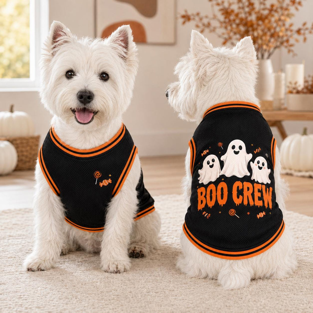Boo Crew Pet Jersey - Halloween Dog Shirt - image 2
