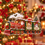 Pet Christmas Ornament - Personalized Dog Cat Name Acrylic Ornament - image 3