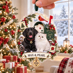 Letters for Santa Pet Ornament - Personalized Dog Cat Acrylic Keepsake - image 5