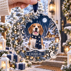French Bulldog Christmas Ornament - Personalized Dog Acrylic Keepsake - image 4