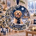 French Bulldog Christmas Ornament - Personalized Dog Acrylic Keepsake - image 5