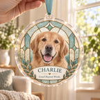 Cat Memorial Ornament - Personalized Pet Photo Acrylic Keepsake - image 6