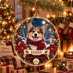 Golden Retriever Christmas Ornament - Personalized Dog Acrylic Keepsake - image 6