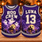 Boo Crew Pet Jersey - Personalized Halloween Dog Shirt - image 5